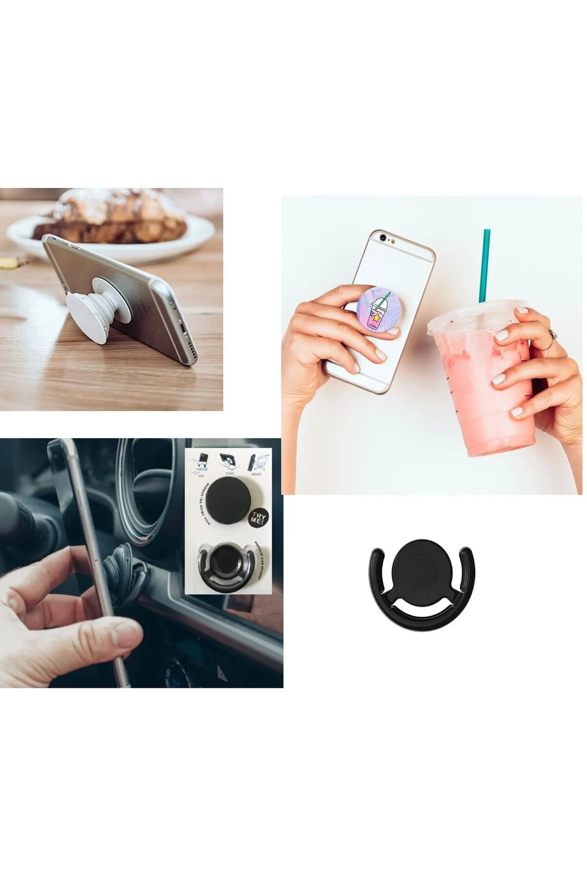 Telefon Parmak Tutucu - Asorti