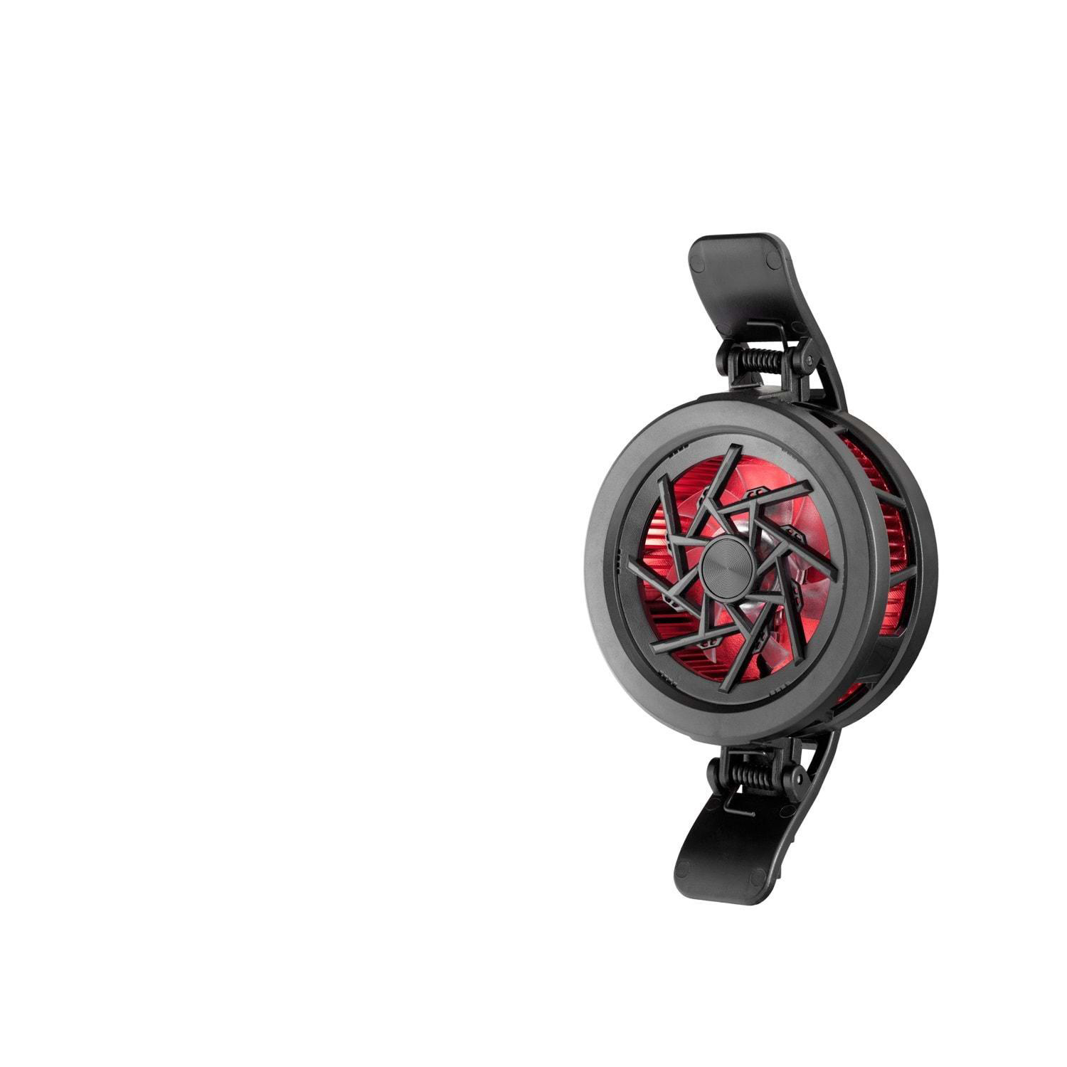 Telefon Soğutucu Fan Radyatör Magsafe Klips 2Kademe Rgb Siyah HDX Telefon Soğutucu Fan Radyatör Magsafe Klips 2Kademe Rgb Siyah HDX