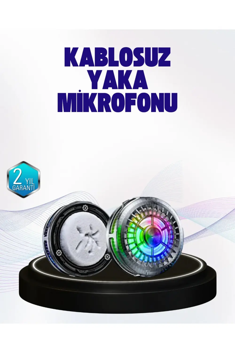 Telefon Soğutucu Fan RGB Işık Mobil Gaming İçin Süper Soğutma