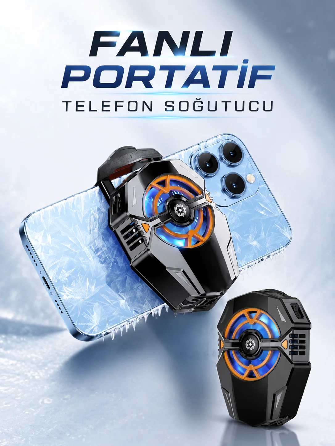 Telefon Soğutucu Fanlı Güçlü Motor Radyotör Soğutucu Telefon Soğutucu Fanlı Güçlü Motor Radyotör Soğutucu