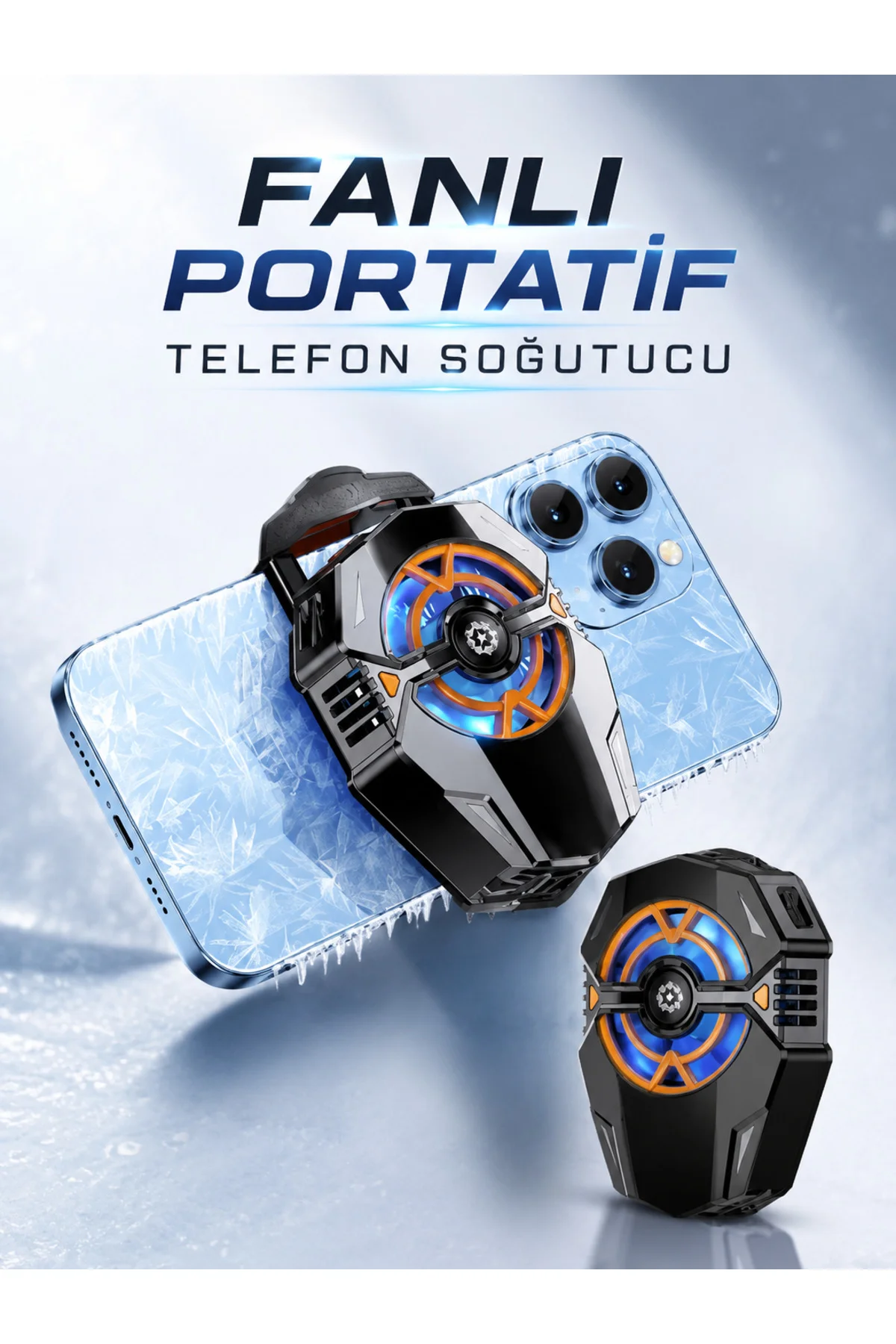 Telefon Soğutucu Fanlı Güçlü Motor Radyotör Soğutucu