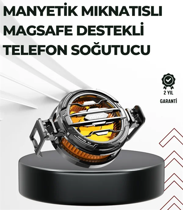 Telefon Soğutucu Led Işık Efektli Power Aparatlı Sessiz Ve Taşına