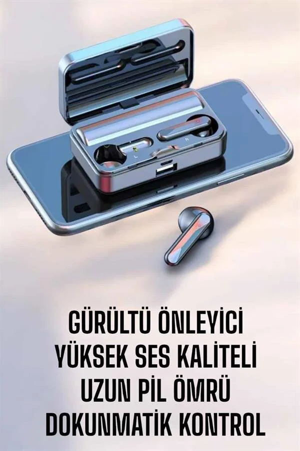 Telefon Standlı Bluetooth Kulaklık - Aktif Gürültü Önleyici, IPX5 Suya Dayanıklı, 5 Gün Pil Ömrü, Bluetooth 5.0