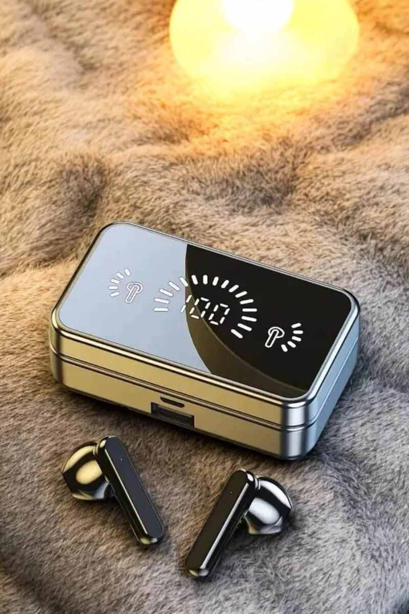Telefon Standlı Bluetooth Kulaklık Aynalı Yüksek Ses Kaliteli ve Gürültü Önleme