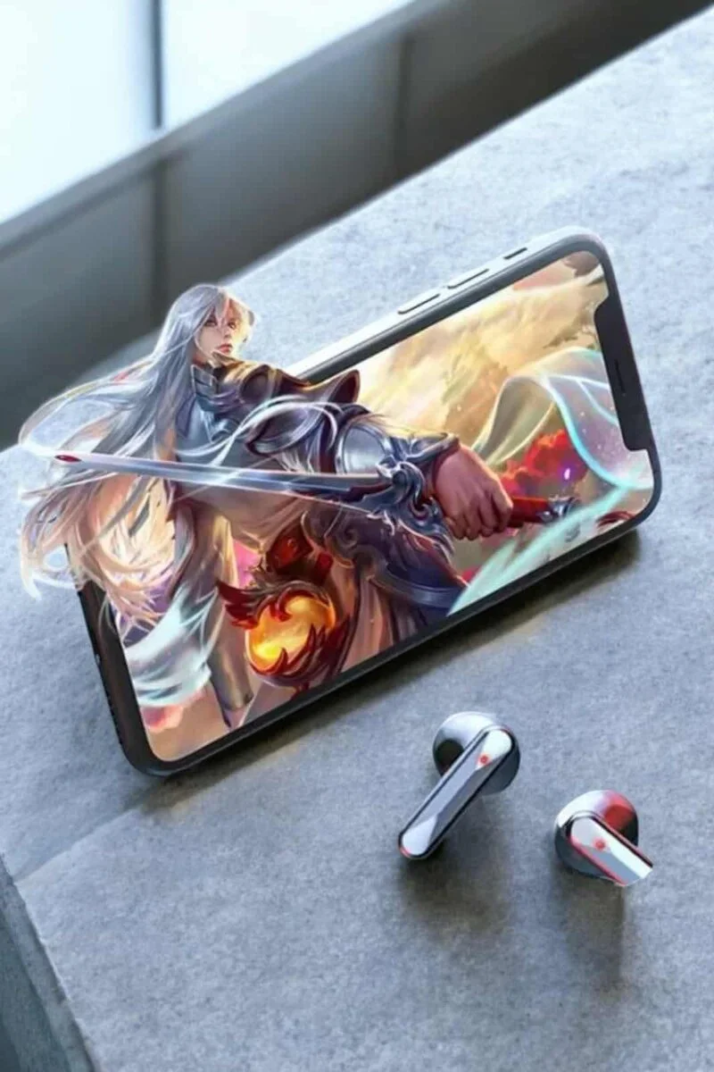 Telefon Standlı Bluetooth Kulaklık Aynalı Yüksek Ses Kaliteli ve Gürültü Önleme