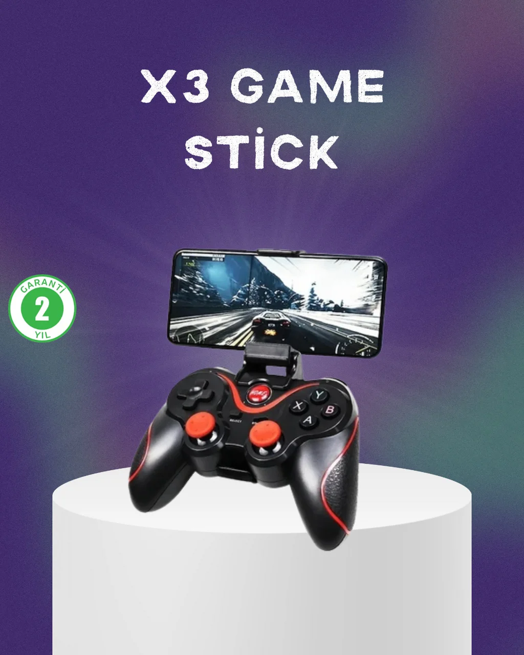 Telefon, Tablet Ve Pc İçin Çok Fonksiyonlu Bluetooth Gamepad - Lisinya