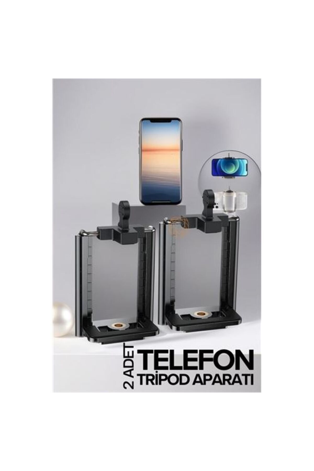 Telefon Tripod Aparatı 2 li SET Connor Design