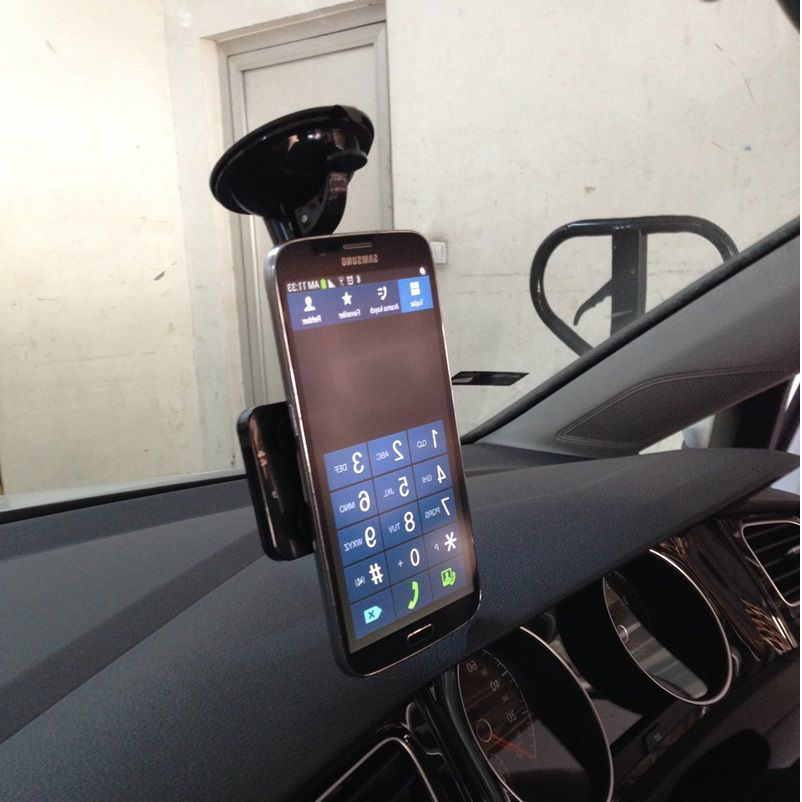 Telefon Tutacağı Vantuzlu Ayna Büyük Siyah-Beyaz /Syte115