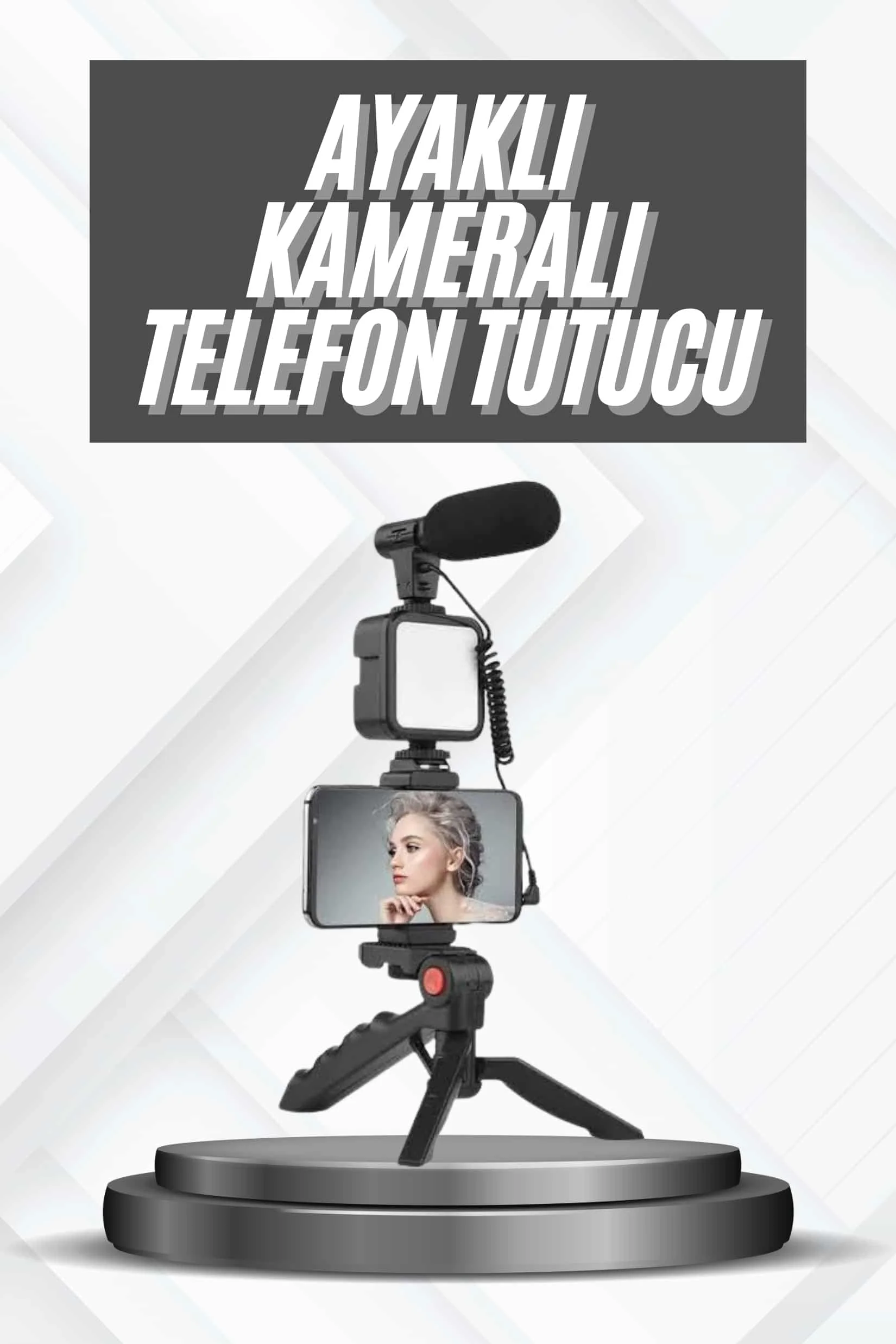 Telefon Tutucu Mikrofonlu Işıklı Youtuber Video Kayıt Fiyatı, Yorumları ve Özellikleri