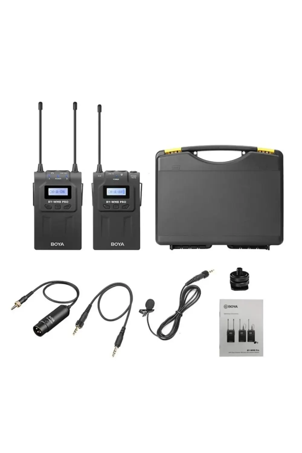 Telefonlara Özel Wm8 Kablosuz Pro K1 Tekli Yaka Mikrofonu