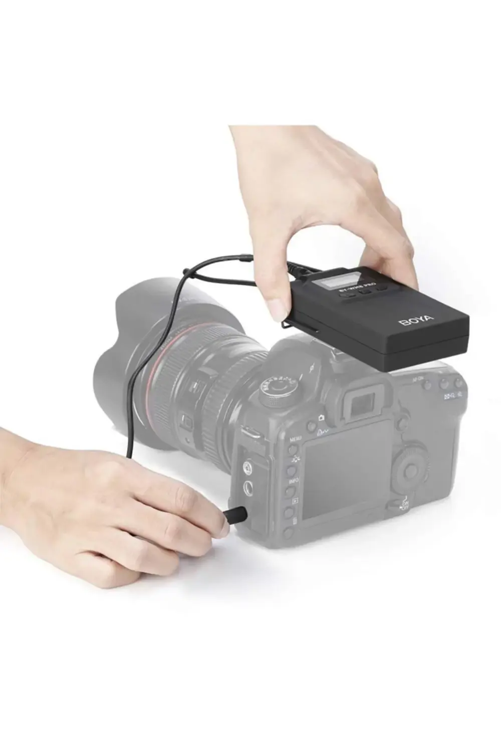 Telefonlara Özel Wm8 Kablosuz Pro K1 Tekli Yaka Mikrofonu