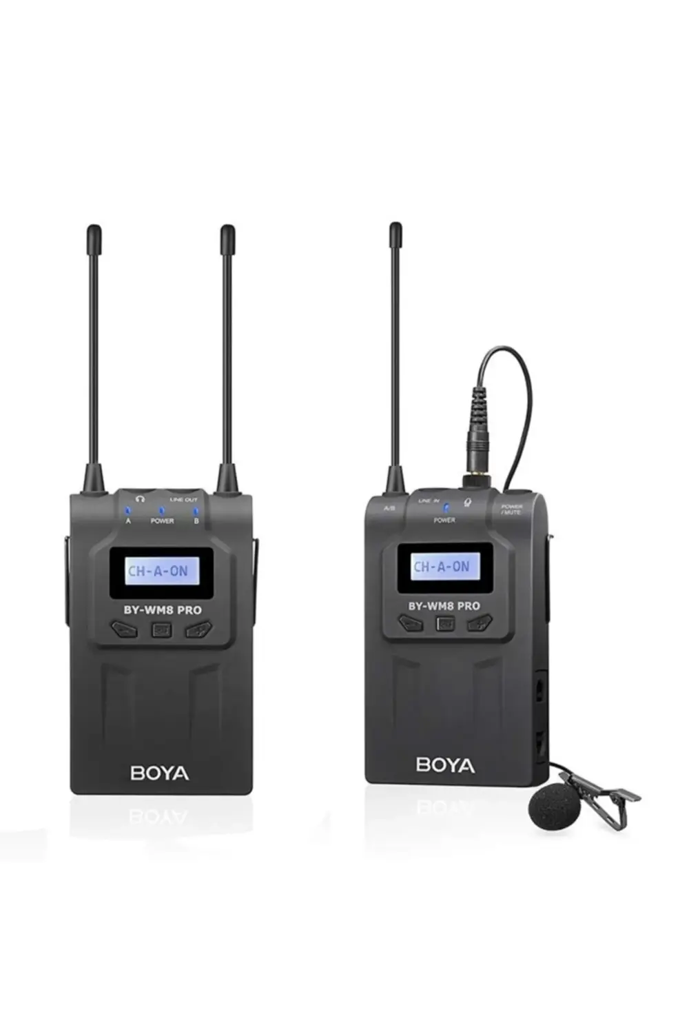 Telefonlara Özel Wm8 Kablosuz Pro K1 Tekli Yaka Mikrofonu