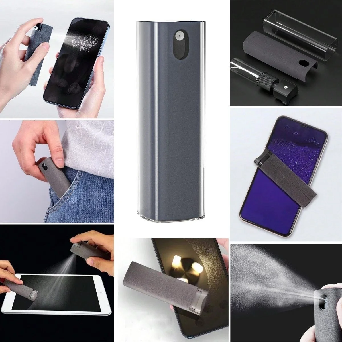 Telefon,tablet Ekranı İçin Kendiliğinden Spreyli Ekran Temizleme Süngeri Bx40