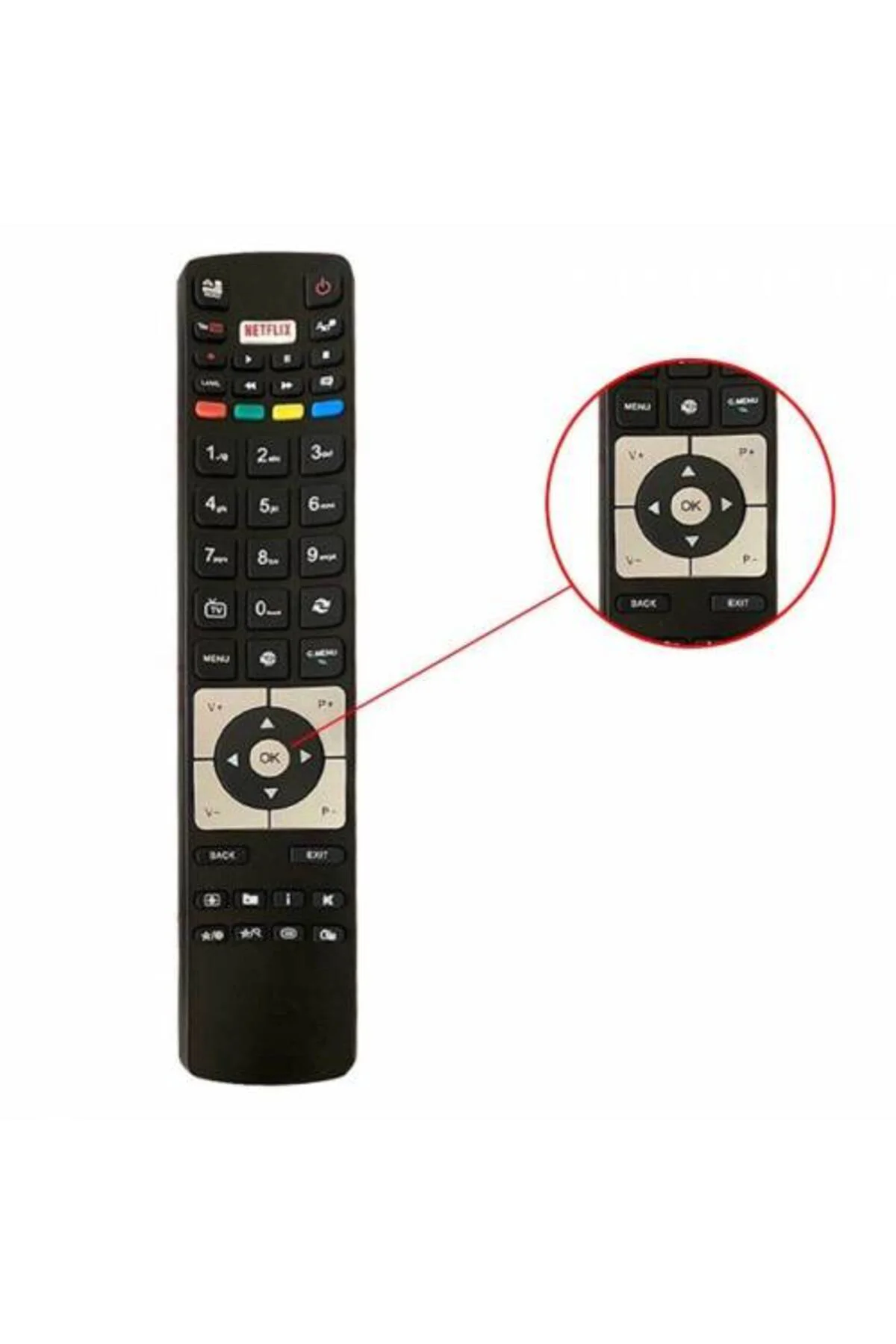 Telefunken 39TF6520 Smart Led Tv Kumandası