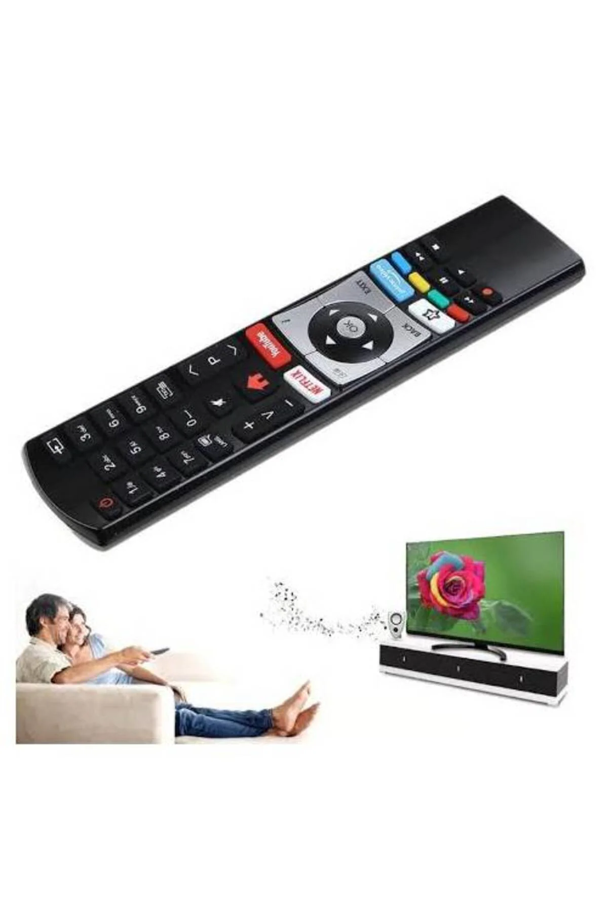 Telefunken 50tu7560 Android Smart Led Tv Kumandası