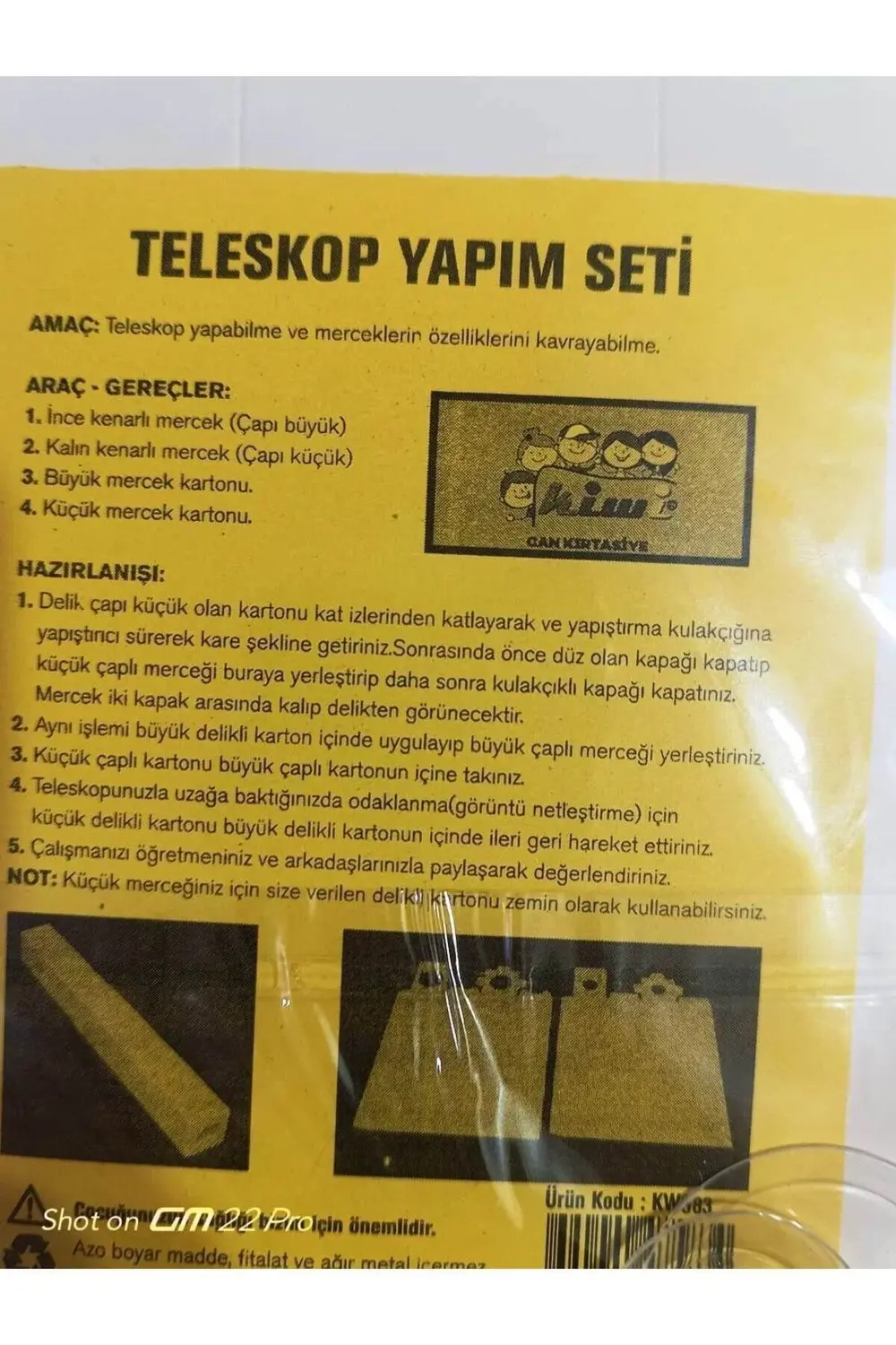 Teleskop Yapım Seti