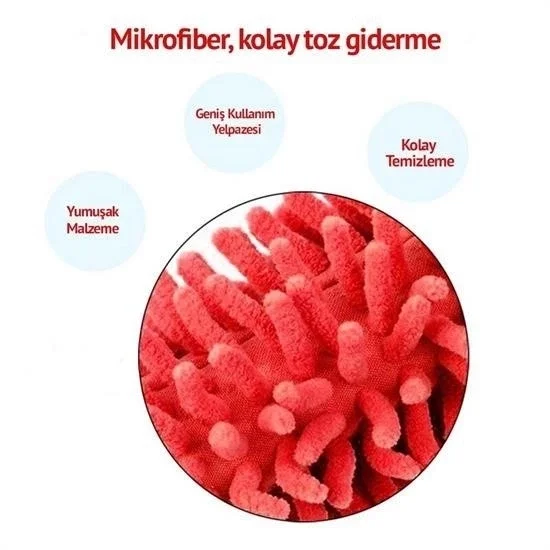 Teleskopik Mikrofiber Pratik Uzayabilen Toz Alma Fırçası Aparatı Fiyatı, Yorumları ve Özellikleri