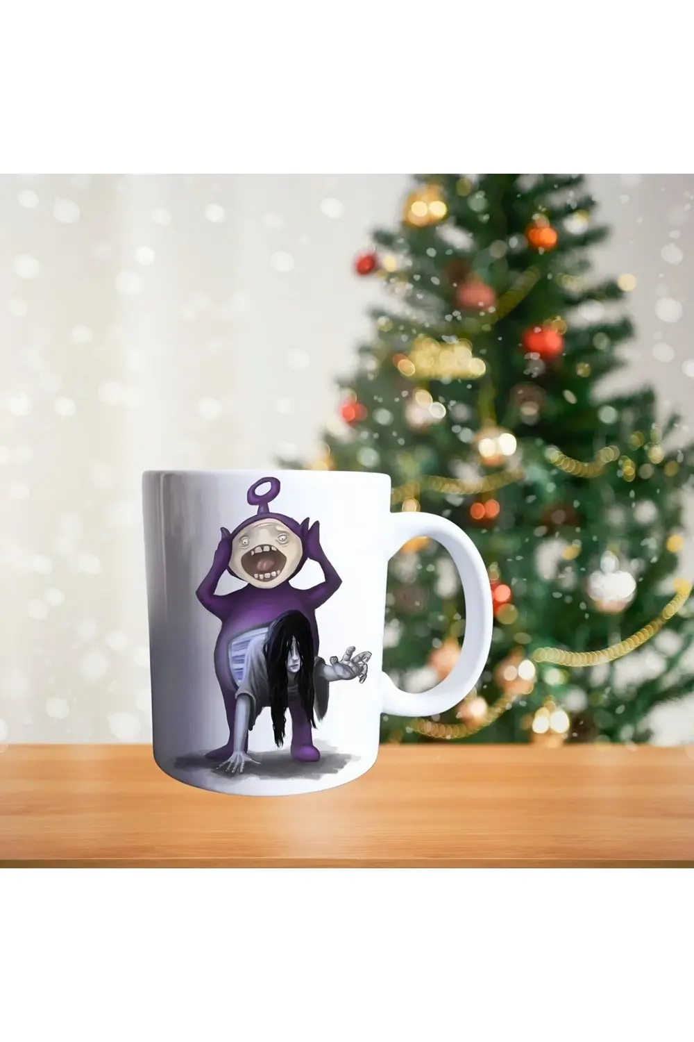 Teletabi - zombitabi - zombi oyuncak çizgi film temalı porselen k