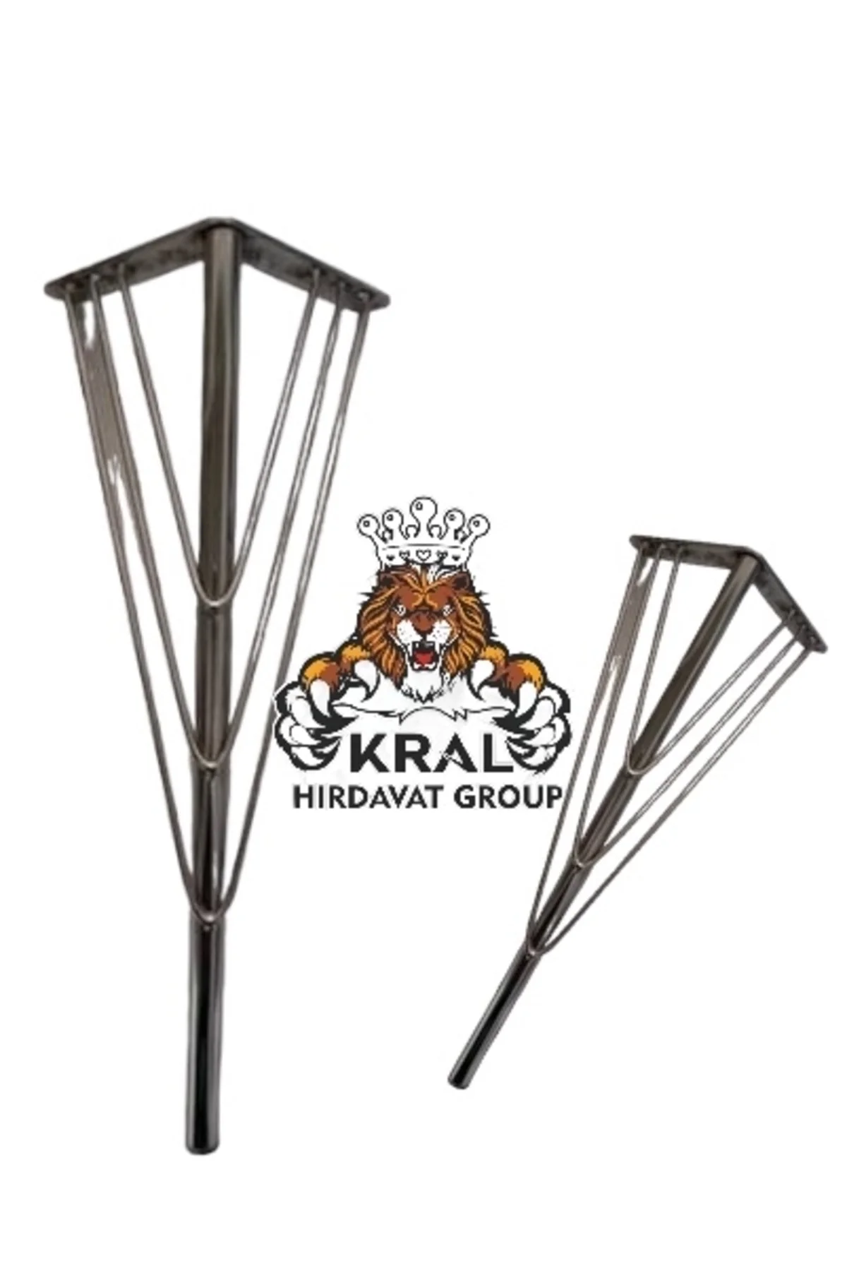 Telli Ayak, Çay Seti Ayağı, Krom 32 Cm 4 - Dört Adet Fiyatıdır.