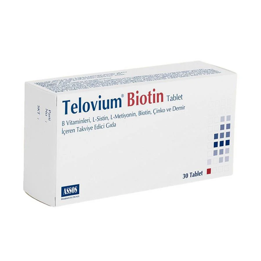 Telovium Biotin 30 Tablet Fiyatı, Yorumları ve Özellikleri