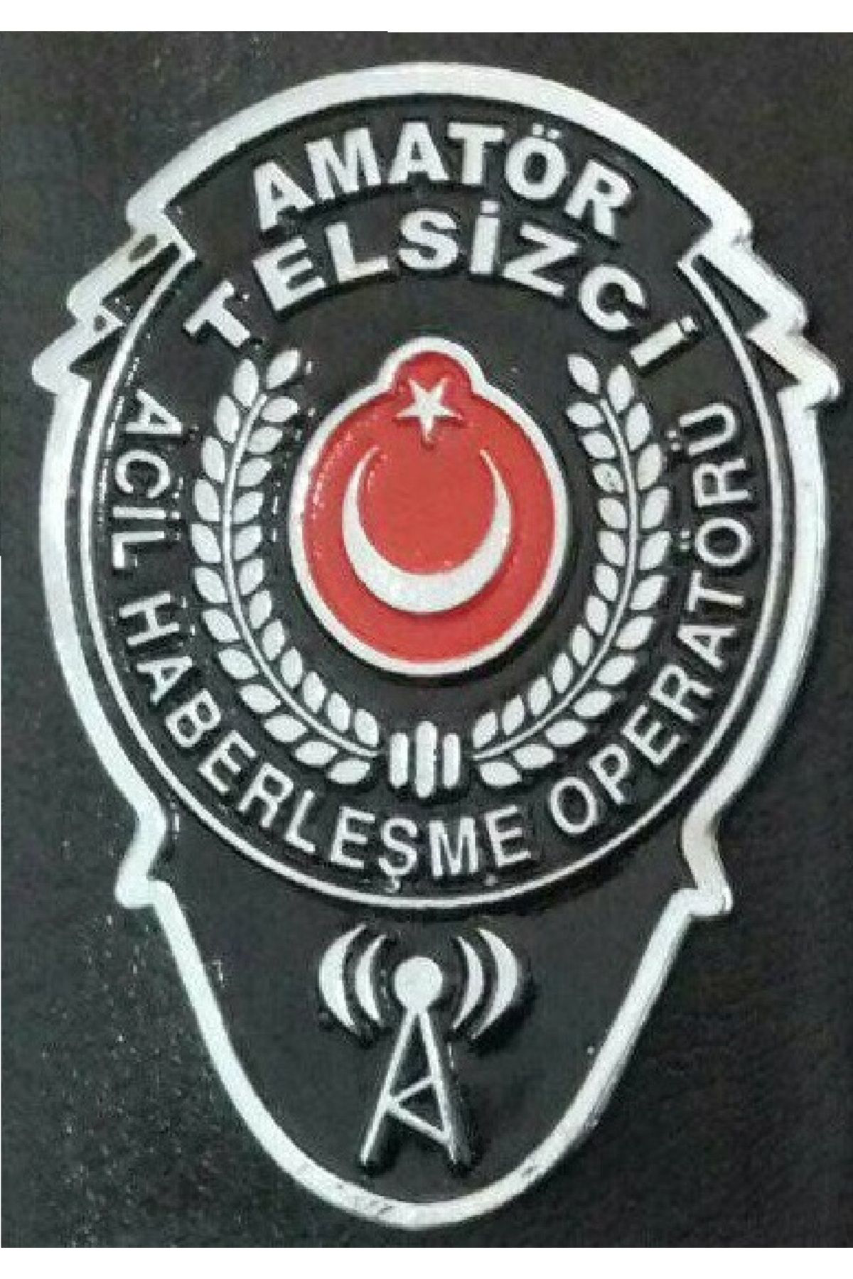 Telsız Operatörü Cüzdan Rozetı Burda.sıvıle Satılmaz.