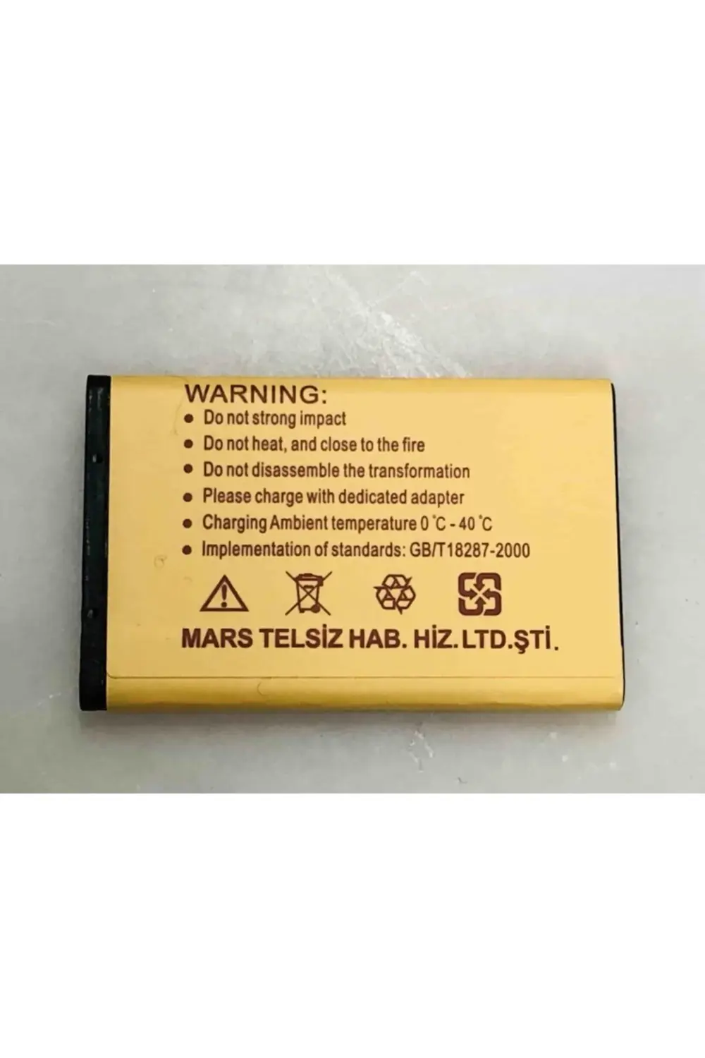 Telsiz Yedek Batarya