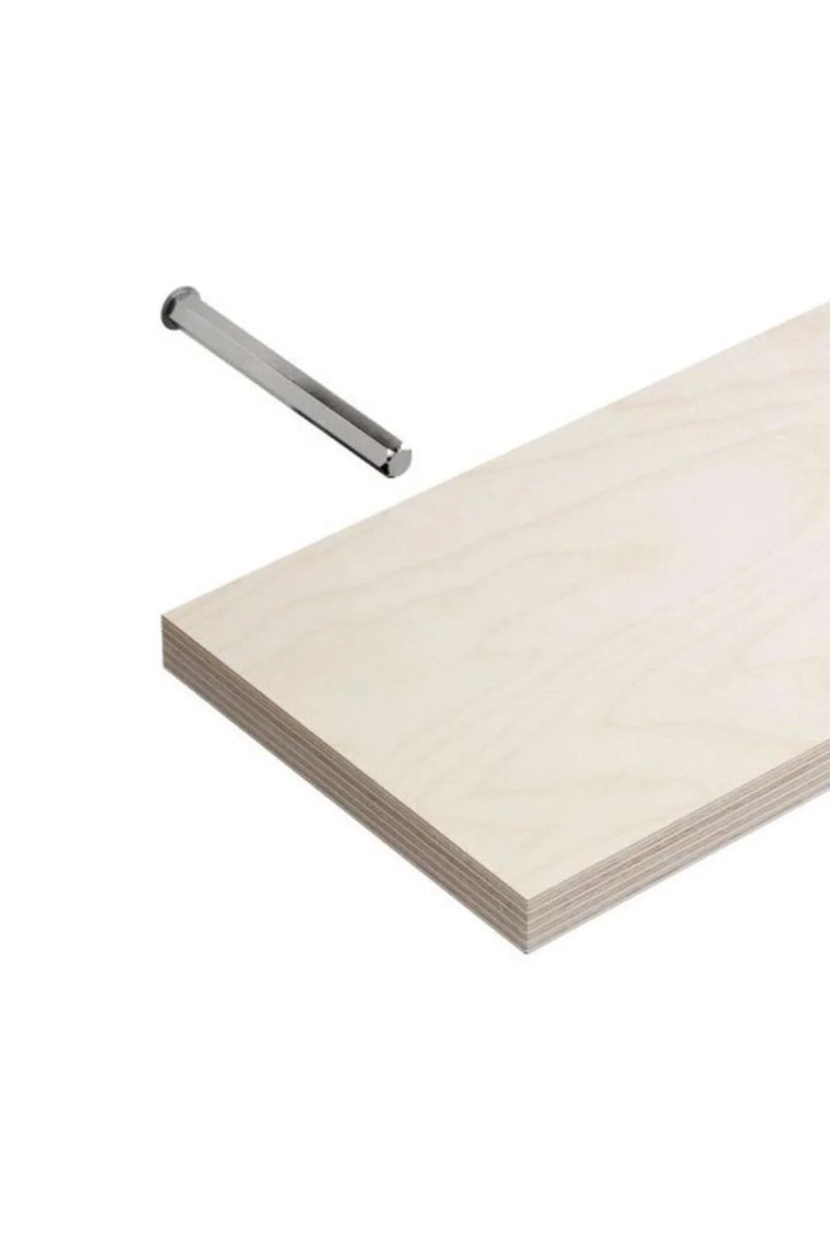 Telvesse Kolay Montaj Gizli Raf Tutucu 8 Mm X 10 Cm 2 Adet