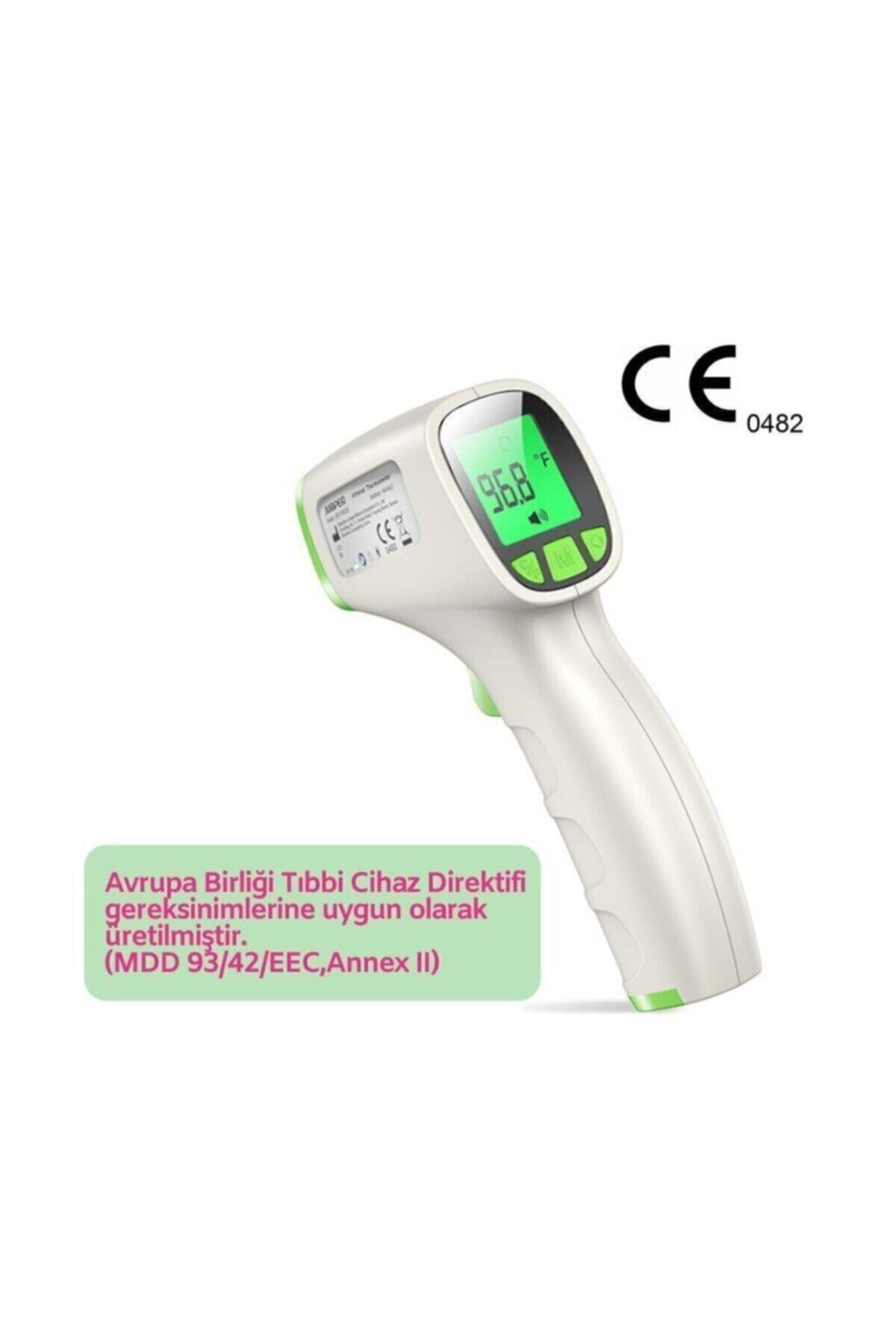 Jumper Temassiz Ateş Ölçer Kizil Ötesi Ve Alindan Termometre Jpd Fr202