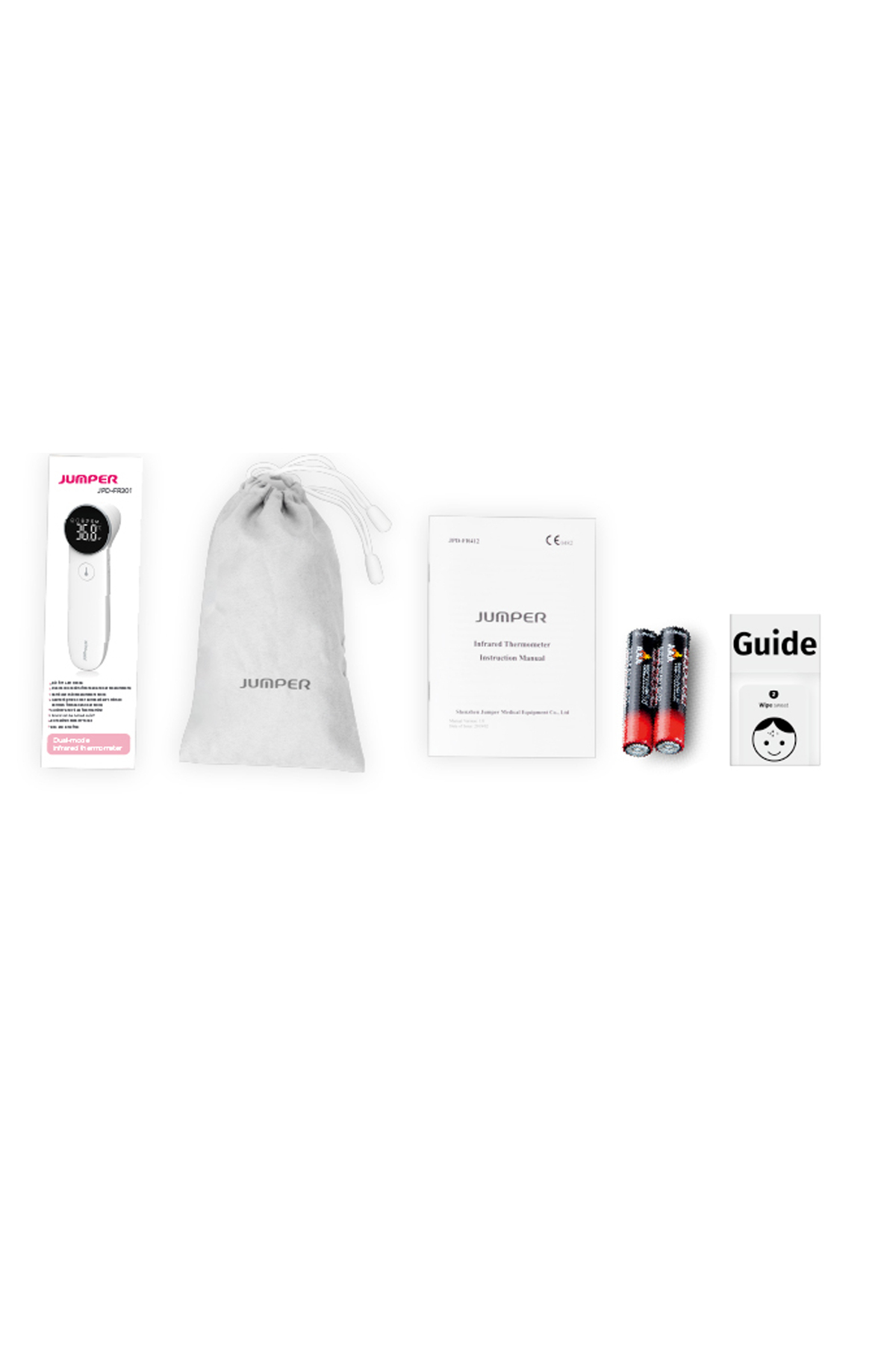 Jumper Temassiz Ateş Ölçer Alindan Ve Kulaktan Ölçer Jpd-Fr301