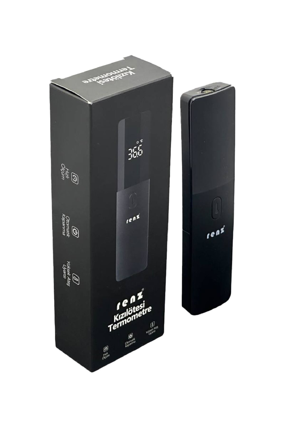 Temassız Ateş Ölçer Black Stick