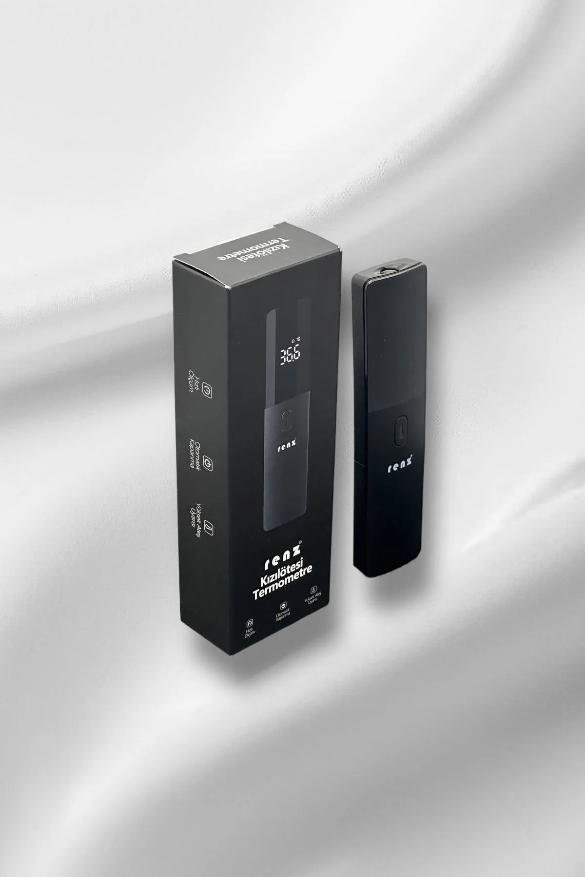 Temassız Ateş Ölçer Black Series - Görsel 2