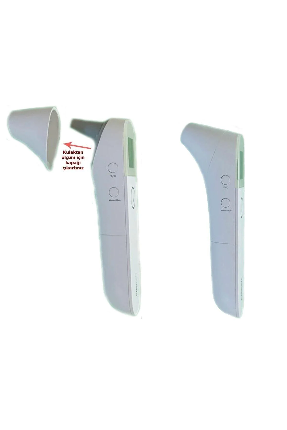 Temassız Ateş Ölçer Alından Ve Kulaktan Jpd-fr410 Beyaz-gri