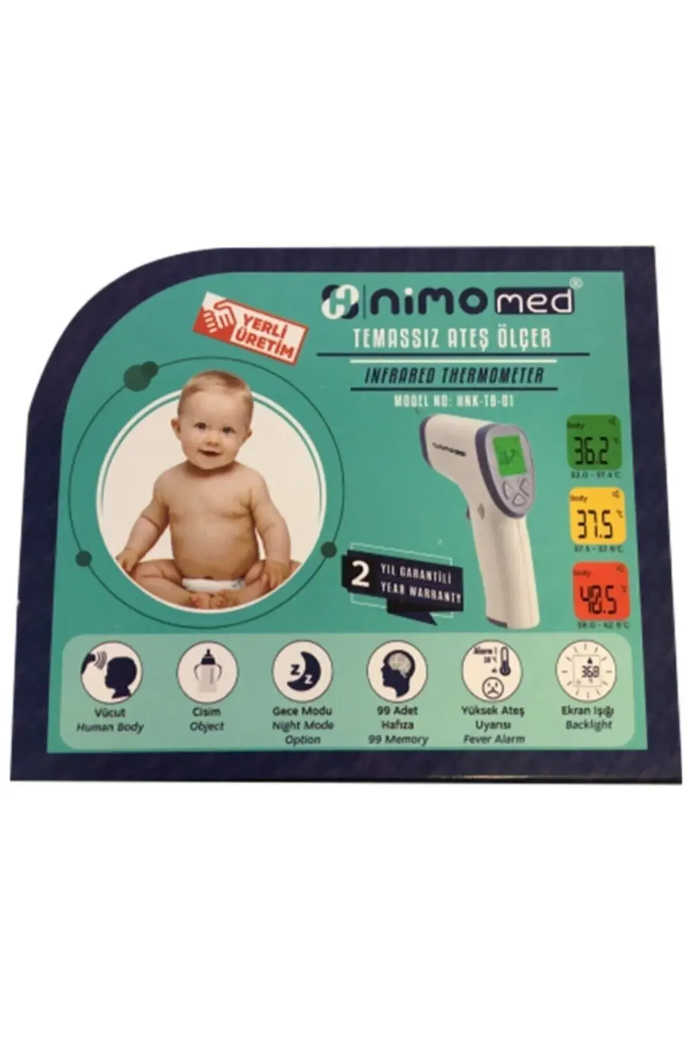 Temassız Ateş Ölçer Hnk-tb-01