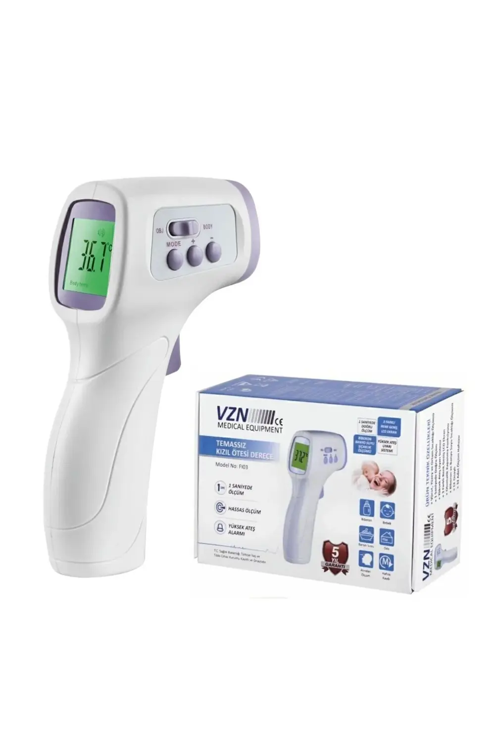 Temassız Ateşölçer Temassız Ateşölçer