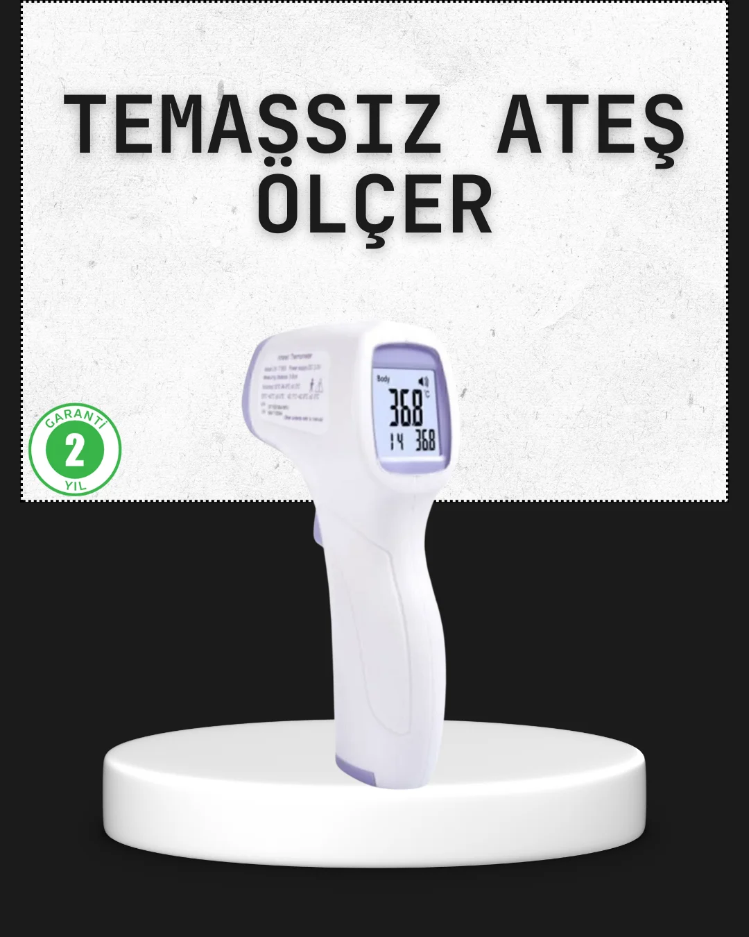 Temassız Termometre Hızlı Ölçüm Güvenli Dijital Ateş Ölçer Fiyatı, Yorumları ve Özellikleri