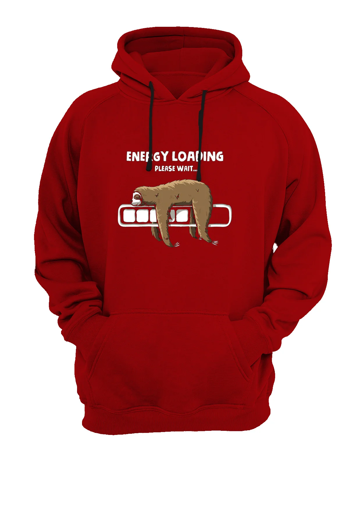 Tembel Baskılı  3 İplik  Şardonlu İçi Polar Kalın 600 gr Sweatshirt