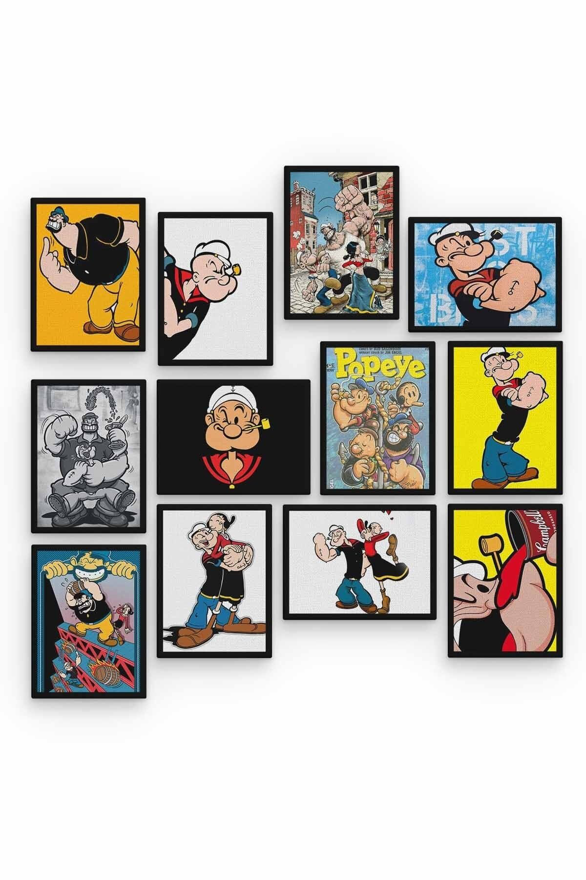 Temel Reis 12 Parça Ahşap Mdf Tablo Zlltb397