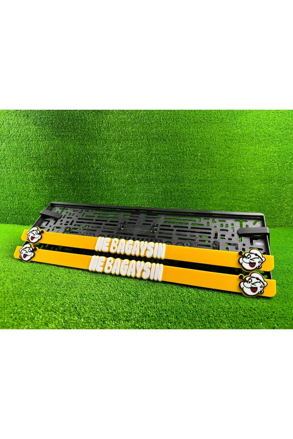 Temel Reis Ne Bagaysın 3d Kabrtmalı Pleksi Araba Plakalığı 1 Takı