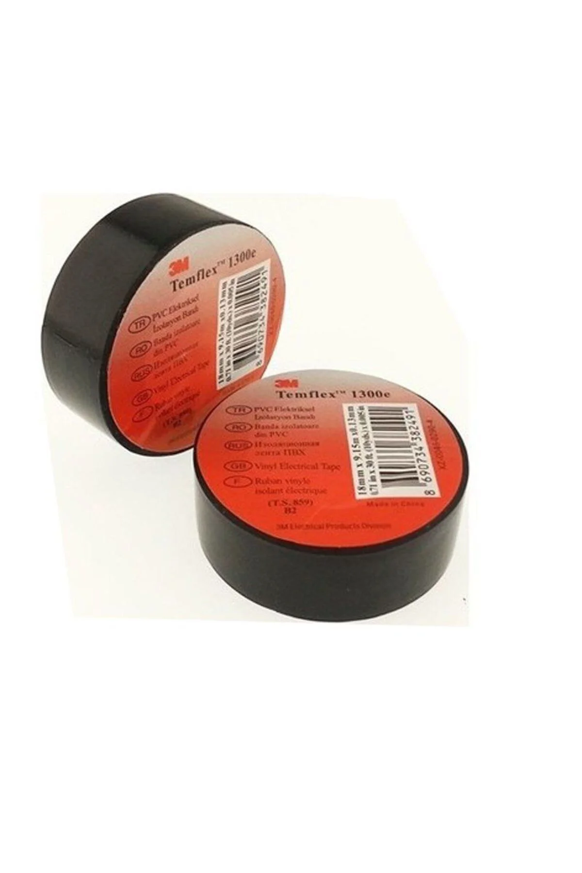 Temflex 1300 Cpvc Bant Elektrik Izole Bandı 10 Lu