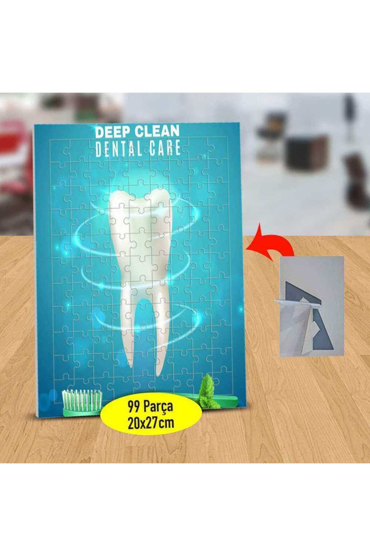 Asilmeydan Temiz Diş Ve Diş Firçasi 99 Parça Puzzle Yapboz Tablo-1284-15062