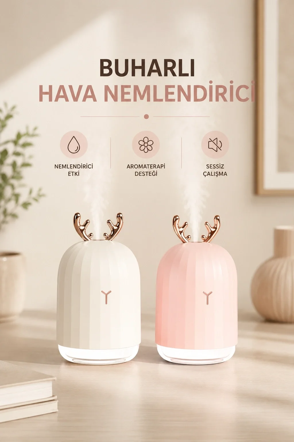 Temiz Hava Nemlendirici Tavşanlı Aromaterapi Temiz Hava Nemlendirici Tavşanlı Aromaterapi