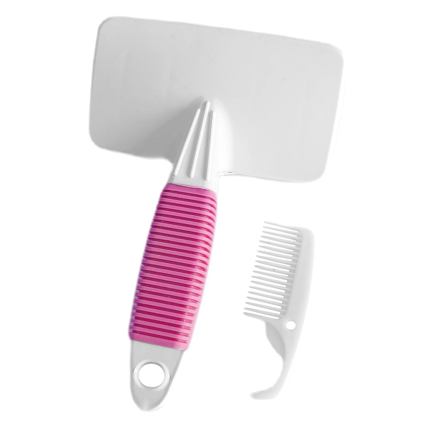 Temizleme Aparatlı Kedi Köpek Tarağı 9.5 cm-14 cm Medium Pembe Temizleme Aparatlı Kedi Köpek Tarağı 9.5 cm-14 cm Medium Pembe