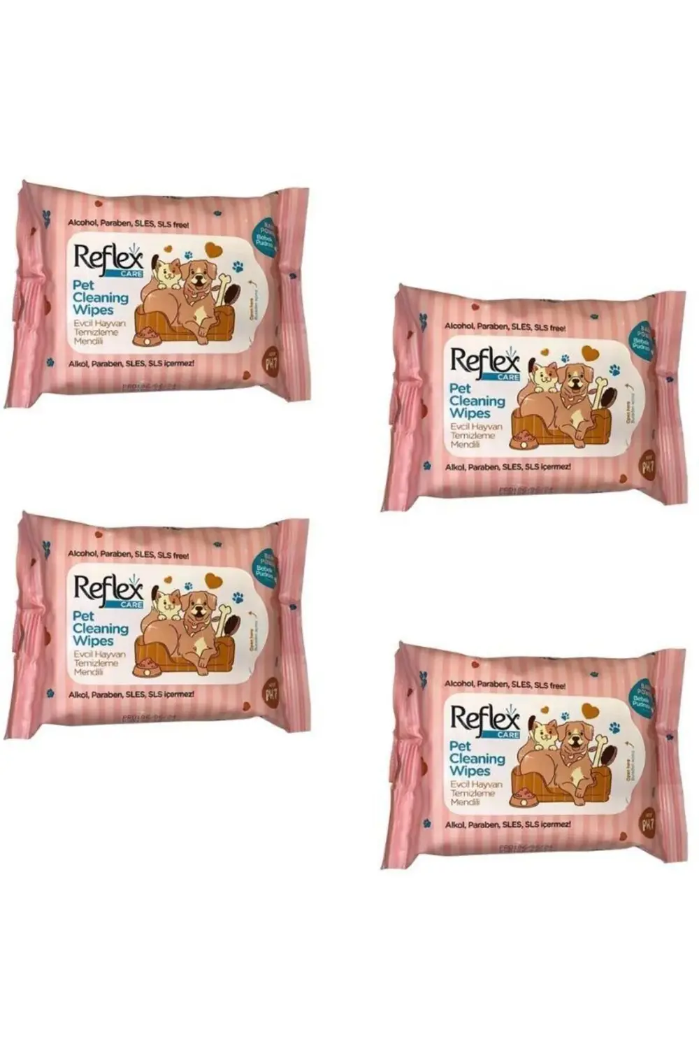 Reflex Temizleme Mendili 10'Lu Paket X 4 Adet