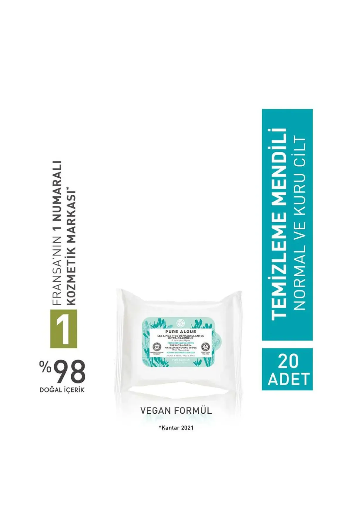 Temizleme Mendili - Tüm Ciltler / Pure Algue