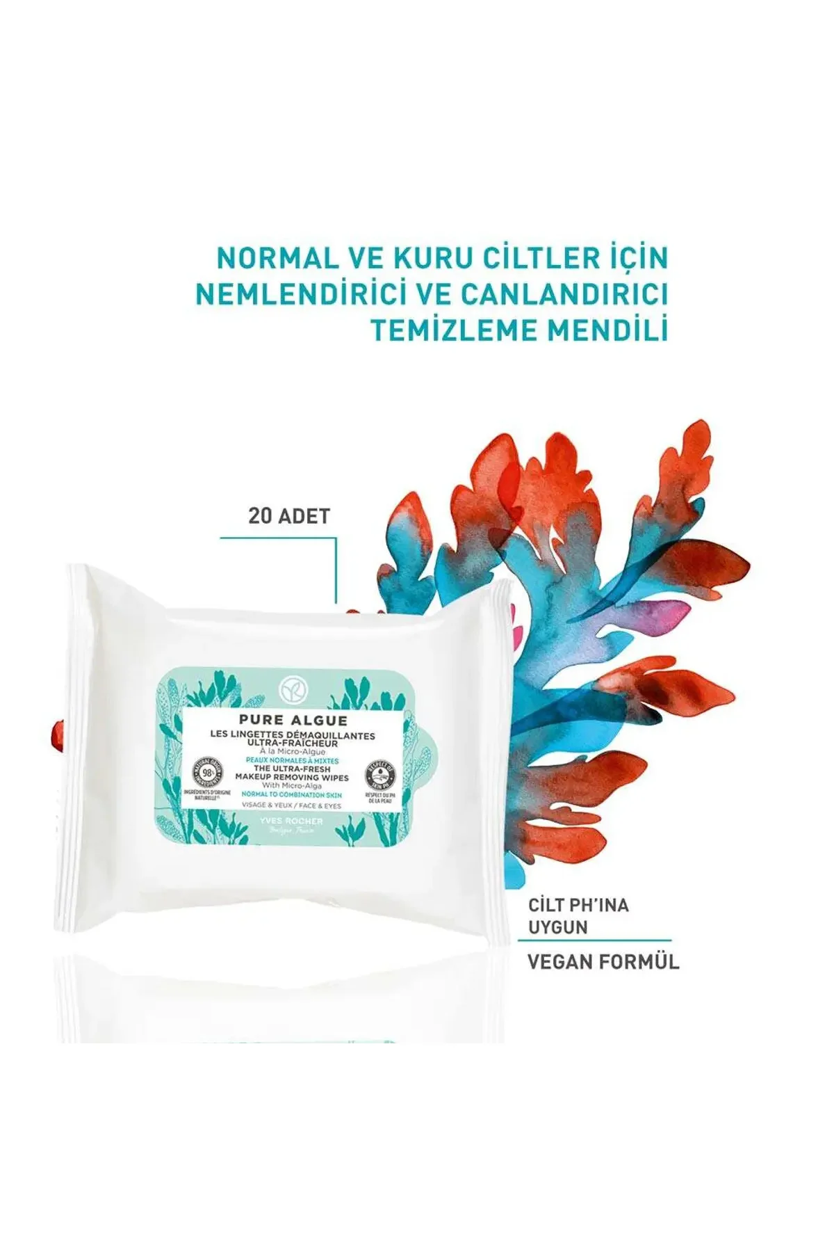 Temizleme Mendili - Tüm Ciltler / Pure Algue