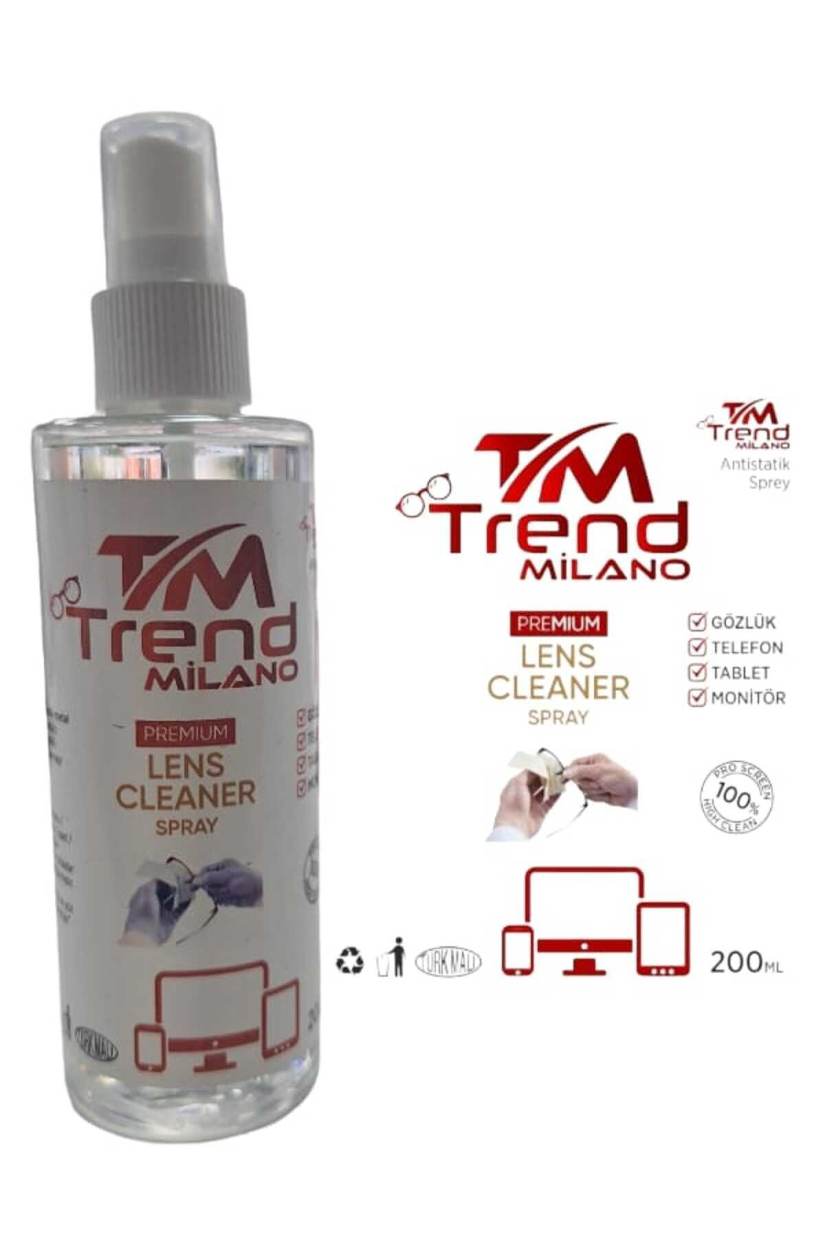 Temizleme Seti 200ML + Temizleme Bezi Lcd,Ekran,Laptop,Tablet,Bil