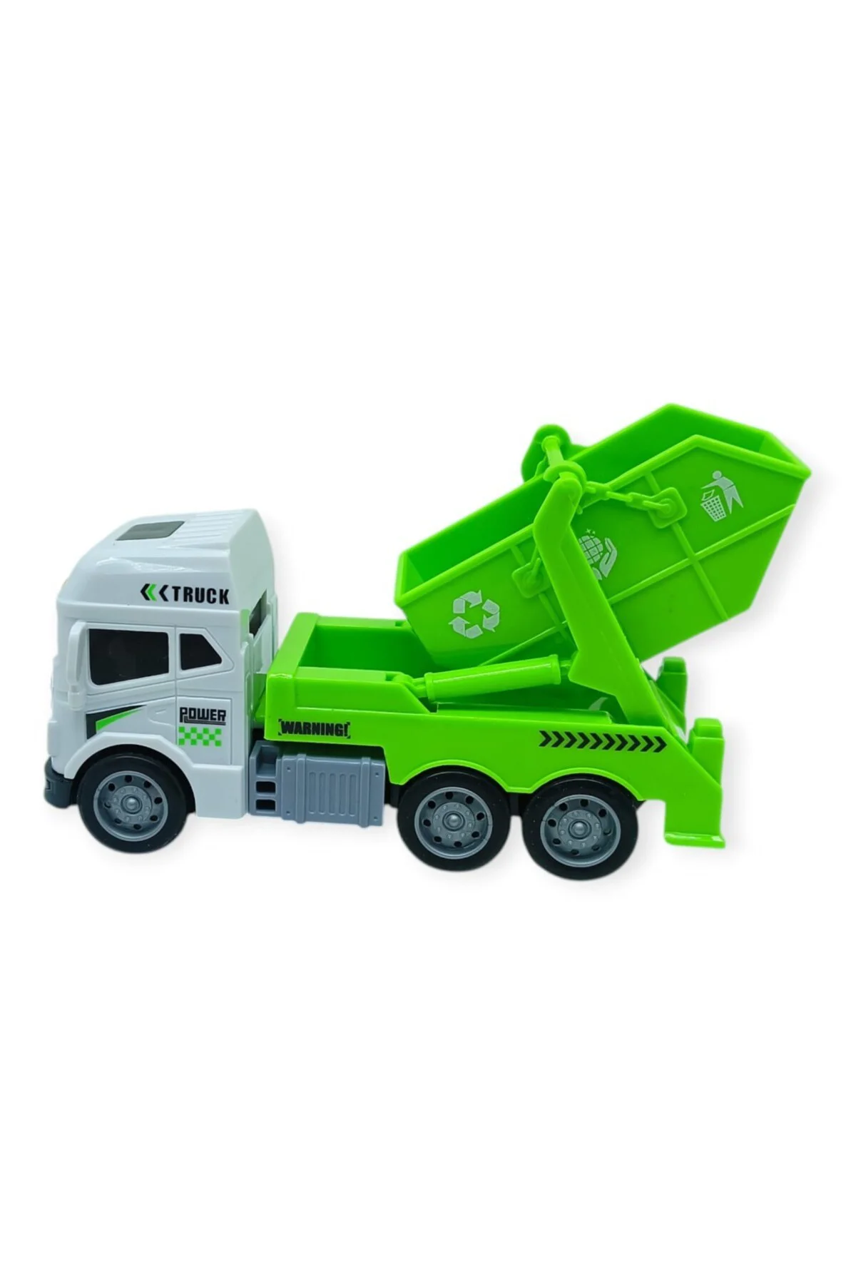 Temizlik Araçları Serisi - Sürtmeli Kamyon 12 cm - 3626 (Lisinya)