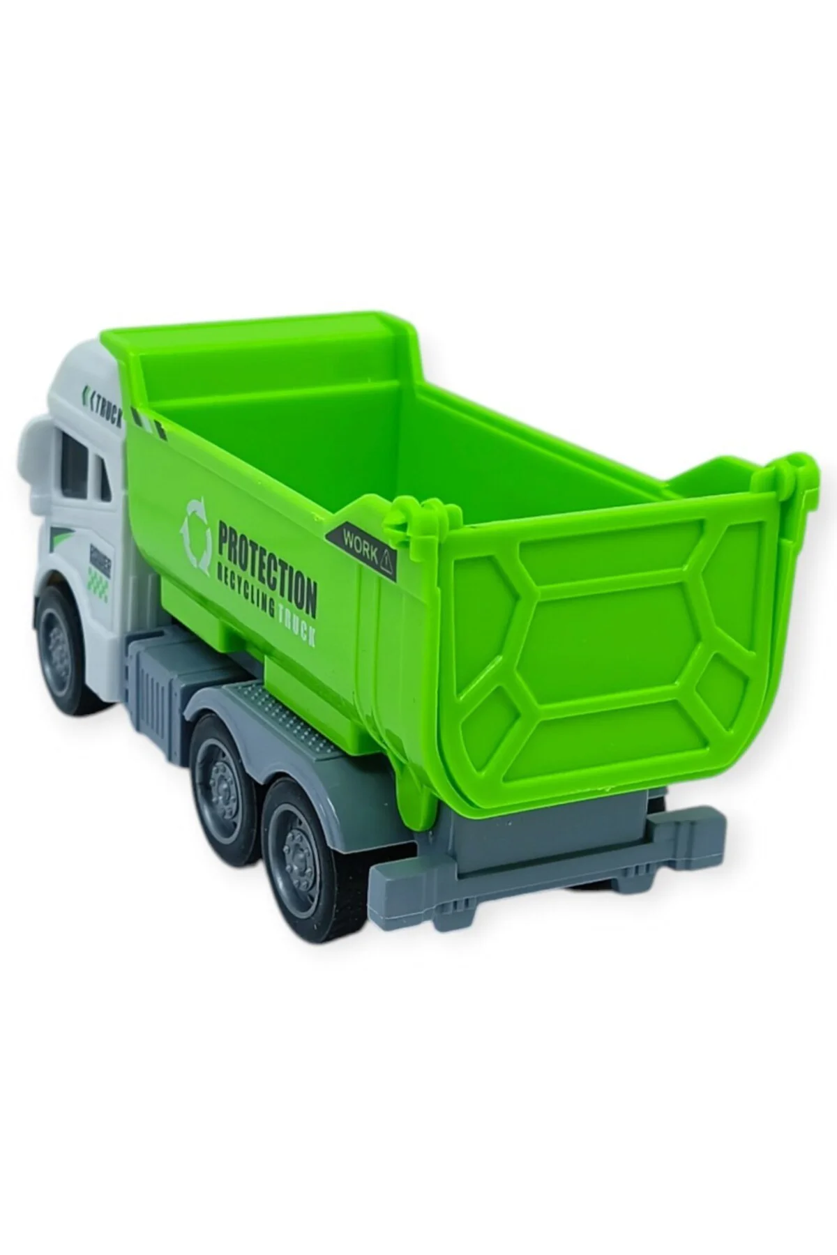 Temizlik Araçları Serisi - Sürtmeli Kamyon 12 cm - 3626 (Lisinya)