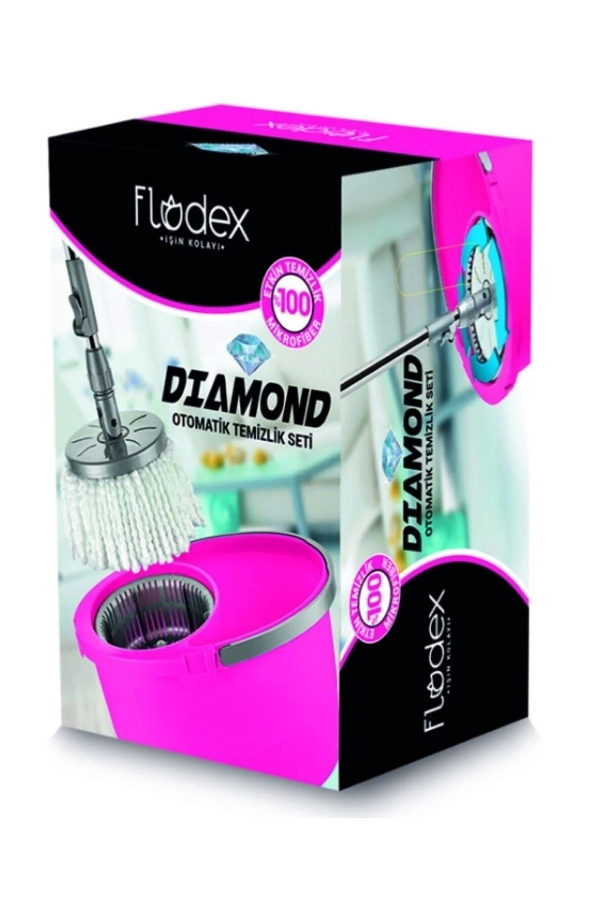 Temizlik Seti Mop Seti Diamond Bakım Seti