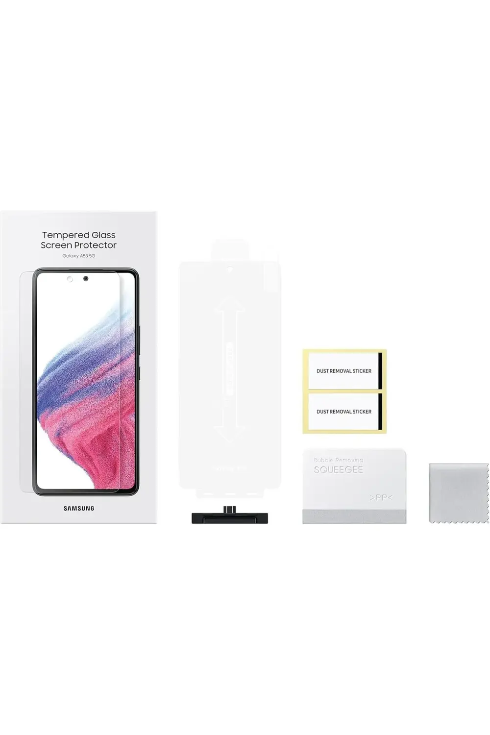 Temperli Cam Ekran ET-FA536 A53 5G için | Ekran, Cam, Darbeye Day